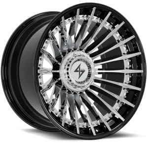 Sentali – BFX1 – Chrome – 22″x10″ -24mm – Summer Wheels – SBFX13221081243